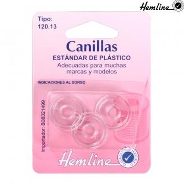 Canilla mquina coser plstico 3un -Ref.120.13-