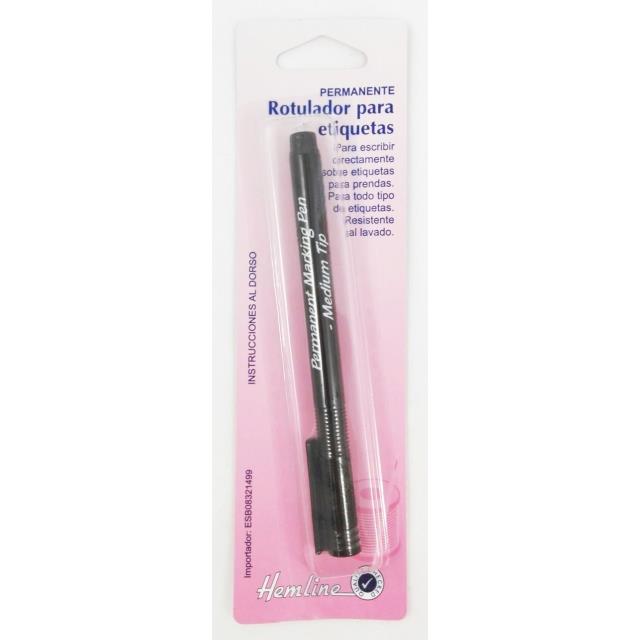 Rotulador para etiquetas negro 1un -Ref.297-