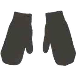 Manopla acrlica adulto -Ref.G804-