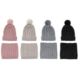 Conjunto cadete gorro+braga -Ref.C361 Col.surtido-
